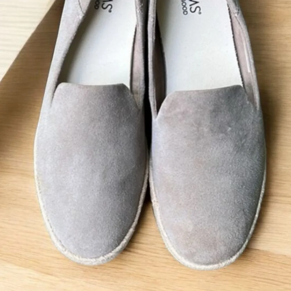 TOMS Carolina espadrille in Dune Suede Women’s Size 11